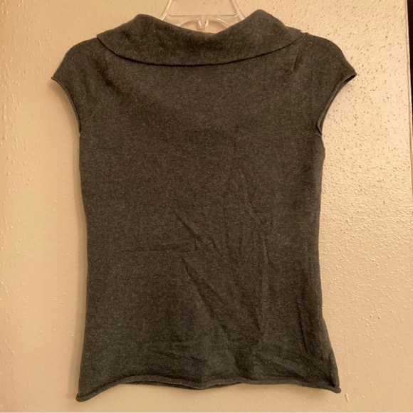 Moss Green Scoop Neck Top - Picture 4 of 7